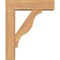 Ekena Millwork Funston Block Smooth Bracket w/ Offset Brace, Western Red Cedar, 5 1/2"W x 18"D x 22"H BKT0604X18X22FST05SWR - alternate 4
